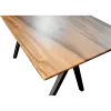 Cavel Wildar Notenhouten Bureau | Massief Notenhout | 150 x 75