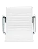 Cavel CD 117 Bureaustoel Wit Leer