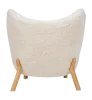 Little Kita Fauteuil Wit | Essen Pootjes (OUD MODEL)