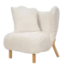 Little Kita Fauteuil Wit | Essen Pootjes (OUD MODEL)