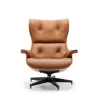 Cavel Lounge Chair Cognac/Bruin Leer | Essen Schalen