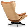 Cavel Lounge Chair Cognac/Bruin Leer | Essen Schalen