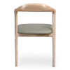 Artson Eetkamerstoel | Essen | Grijs/Groen PU Leer