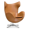 Flag Chair Cognac / Bruin Leer
