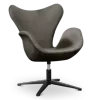 Sean Chair Zilver Grijs Velvet