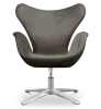 Sean Chair Zilver Grijs Velvet