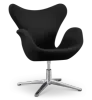 Sean Chair Zwart Kasjmier