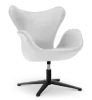 Sean Chair Wit Leer