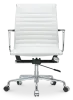 Cavel CD 117 Bureaustoel Wit Leer