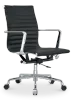 Cavel CD 117 Bureaustoel Zwart Leer