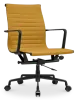 Cavel CD 117 Bureaustoel Oker Linnen | Zwart Frame