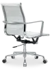 Cavel CD 117 Bureaustoel Wit Leer