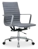 Cavel CD 117 Bureaustoel Grijs Linnen