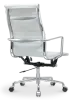 Cavel CD 119 Bureaustoel Wit Leer