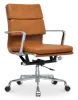 Cavel CD 217 Softpad Bureaustoel Cognac Leer