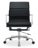 Cavel CD 217 Softpad Bureaustoel Zwart Leer