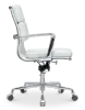 Cavel CD 217 Softpad Bureaustoel Wit Leer