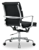 Cavel CD 217 Softpad Bureaustoel Zwart Leer