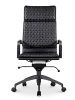 Diamond Softpad Bureaustoel Zwart | Hoge Rug
