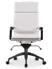 Diamond Softpad Bureaustoel Wit | Hoge Rug