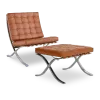 Paviljoen Chair XL Cognac/Bruin Leer