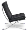 Paviljoen Chair XL Zwart Leer
