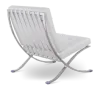 Paviljoen Chair XL Wit Leer