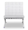 Paviljoen Chair XL Wit Leer