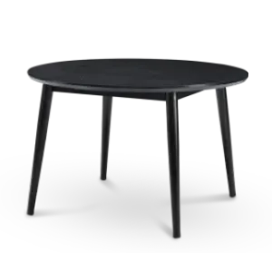 Eettafel Haner Rond Zwart Essen
