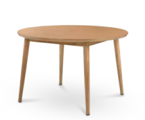 Eettafel Haner Rond Natural Essen