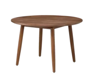 Eettafel Haner Rond Walnoot