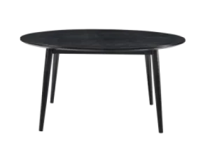 Eettafel Haner Rond Zwart Essen Groot