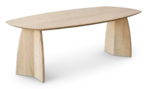 Cavel Nordic Curve Eettafel | Massief Eiken | Deens Ovaal