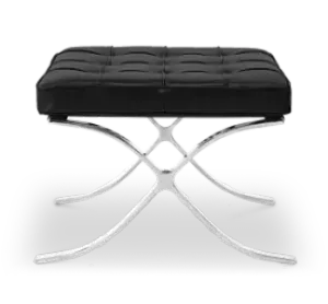 Paviljoen Ottoman Luxe Zwart Volleer