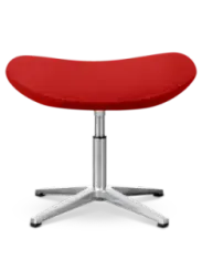 Flegg Ottoman / Hocker Rood Kasjmier