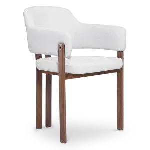 Bouclé Eetkamerstoelen