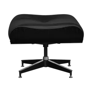 Cavel Lounge Chair Ottoman / Hocker Full Black Edition