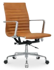 Cavel CD 117 Bureaustoel Cognac Leer