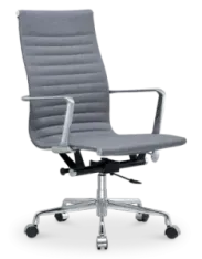 Cavel CD 119 Bureaustoel Grijs Linnen