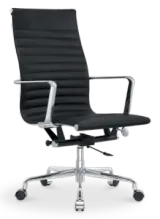 Cavel CD 119 Bureaustoel Zwart Leer