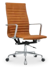 Cavel CD 119 Bureaustoel Cognac Leer