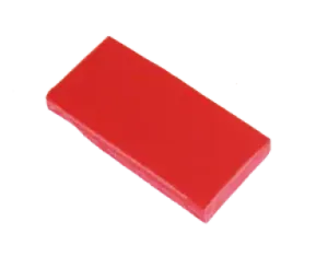 Polypropyleen (Kunststof) Kleurstaal Rood