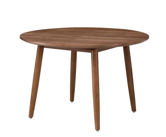 Eettafel Haner Rond Walnoot