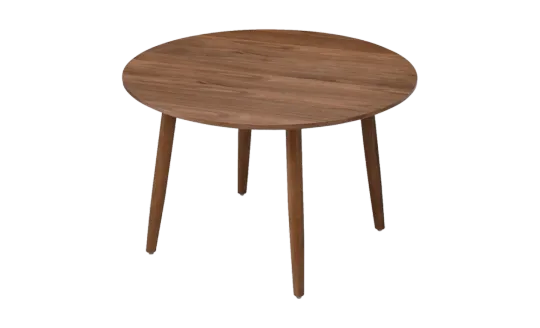 Eettafel Haner Rond Walnoot