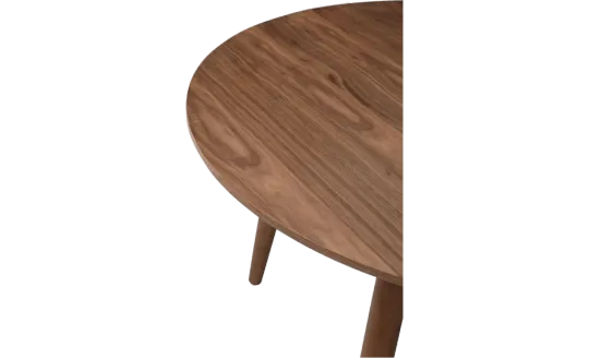 Eettafel Haner Rond Walnoot