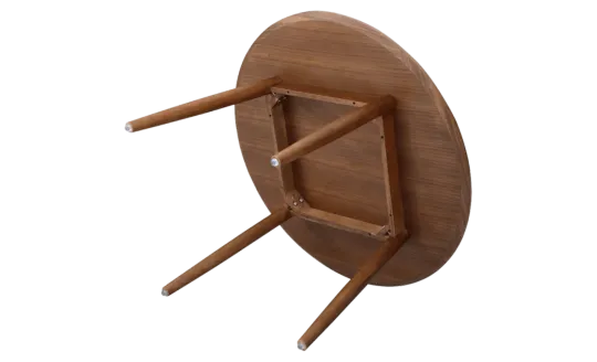 Eettafel Haner Rond Walnoot