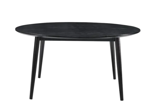 Eettafel Haner Rond Zwart Essen Groot Eettafel Haner Rond Zwart Essen Groot
