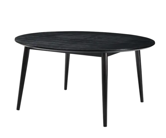 Eettafel Haner Rond Zwart Essen Groot Eettafel Haner Rond Zwart Essen Groot