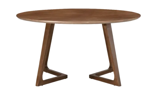 Eettafel Jensen Rond Walnoot