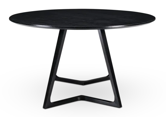 Eettafel Jensen Rond Zwart Essen